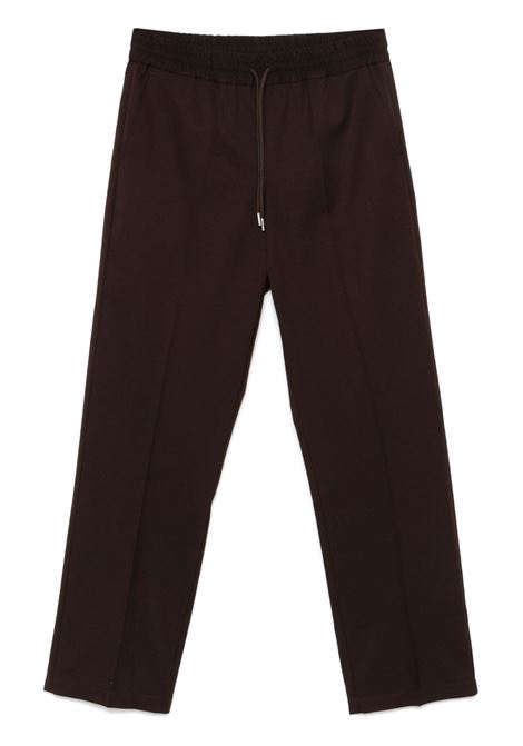 Dark brown straight- leg trousers Drôle de monsieur - men